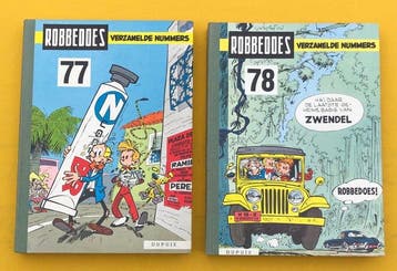 Robbedoes (magazine) - Verzamelalbum 77 + 78 (zonder micro, Nieuw