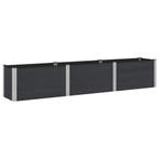 vidaXL Verhoogde plantenbak Zwart 300 x 50 x 54 cm, Verzenden, Nieuw, Minder dan 60 cm, 30 tot 60 cm