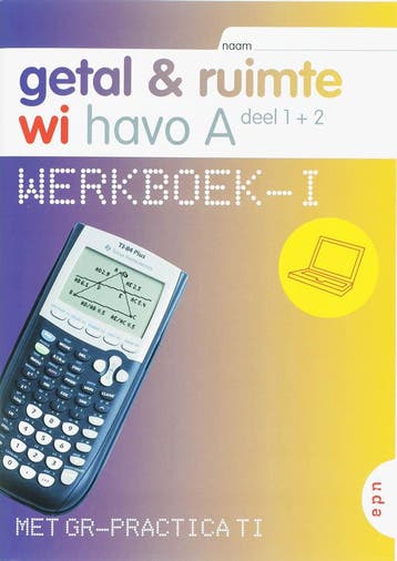 Getal en Ruimte Havo A 1+2 TI Werkboek-i - L.A. Reichard, Verzenden, Zo goed als nieuw, L.A. Reichard
