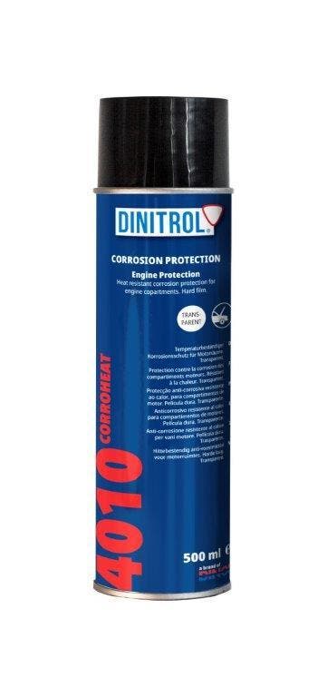 Dinitrol corroheat 4010 500 ml, transparant, spuitbus, Auto diversen, Onderhoudsmiddelen, Verzenden