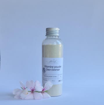 Biologische Vitamine poeder gezicht reiniger - rozenbottel, Nieuw