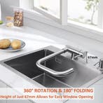 Keukenkraan - Mengkraan - RVS - Zilver - CECIPA, Verzenden, Zo goed als nieuw