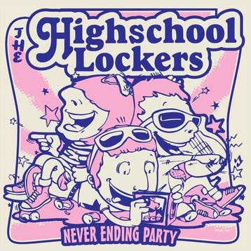 cd - highschool lockers - NEVER ENDING PARTY (nieuw), Verzenden, Zo goed als nieuw
