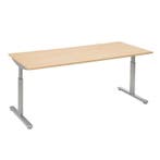 Recht T-poot bureau, 180 x 80 cm, Overige plaatsen, Ophalen of Verzenden, Nieuw in verpakking, Bureau