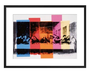 Andy Warhol (after) - “Detail of The Last Supper, 1986”.
