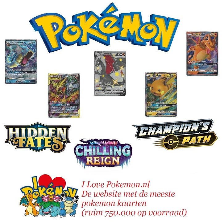 Pokemon Kaarten Hidden Fates Champions Path - 100% origineel, Hobby en Vrije tijd, Verzamelkaartspellen | Pokémon, Losse kaart