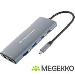 Conceptronic DONN06G laptop dock & poortreplicator Bedraad, Verzenden, Nieuw, Conceptronic