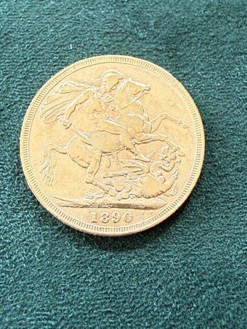Verenigd Koninkrijk. Victoria. Sovereign 1890