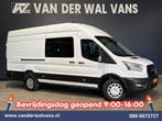 Ford Transit | 2.0 TDCI 170pk L4H3 Dubbele Cabine Euro6, Auto's, Gebruikt, Euro 6, Wit, Dealer onderhouden
