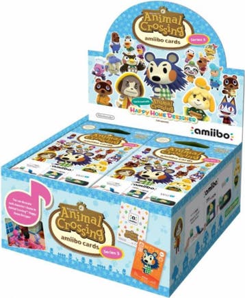 Amiibo Animal Crossing Series 3 Cards Booster Box - Incl. 42, Verzenden, Nieuw