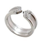 Cartier - Ring - C2 Ring - 18 karaat Witgoud -, Nieuw