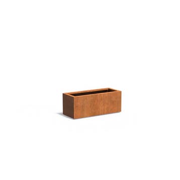 Plantenbak Cortenstaal 100x40x40 cm, Verzenden, Nieuw