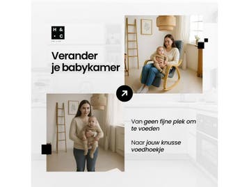 Hom&Com - Schommelstoel - Draagkracht 160 kg - Verstelbare, Verzenden, Nieuw