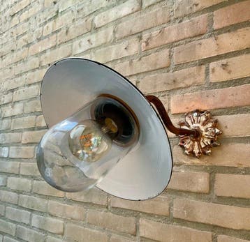 Lantaarn - Persglas - Zwanenhals buitenlamp
