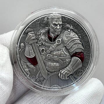 Kameroen. 2,000 Francs 2026 – Ivar the Boneless – 2 oz