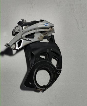 Shimano | Alivio| Derailleur FD-M410E, Ophalen of Verzenden, Gebruikt