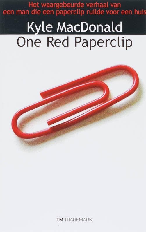 One Red Paperclip 9789049950545 K. MacDonald, Boeken, Literatuur, Gelezen, Verzenden