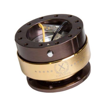 NRG Quick Release Gen 2.0 - Bronze Body / Chrome Gold Ring, Ophalen of Verzenden