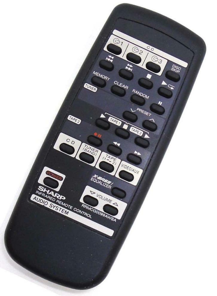 Afstandsbediening Sharp rrmcg0099awsa, Audio, Tv en Foto, Afstandsbedieningen, Origineel, Nieuw, Ophalen of Verzenden