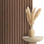 Wandpanelen Akoestische Wandpanelen Hout Lattenwand 260x60, Ophalen of Verzenden, Nieuw