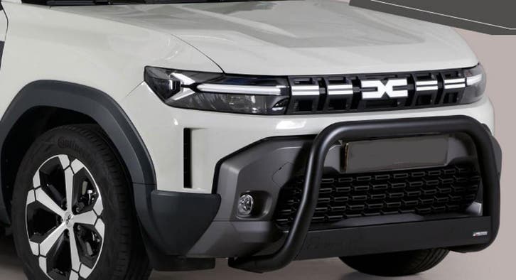 Bullbar zwart Dacia Duster (2024-), Auto diversen, Tuning en Styling, Verzenden