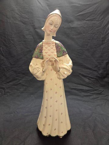 Lenci - H. König Scavini - sculptuur - 46 cm - Keramiek