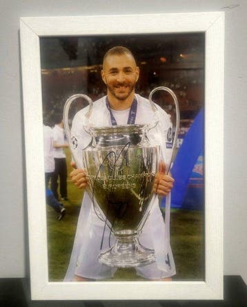 Kampioenschaps voetbal competitie - Karim Benzema -, Nieuw