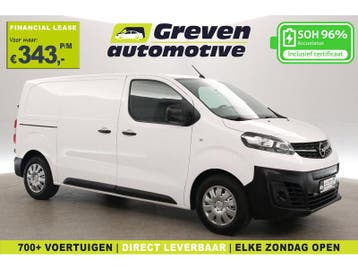 Opel Vivaro-e L2H1 75 kWh Long Range | Snelladen | SOH 96%, Automaat, Wit, Elektrisch, Opel