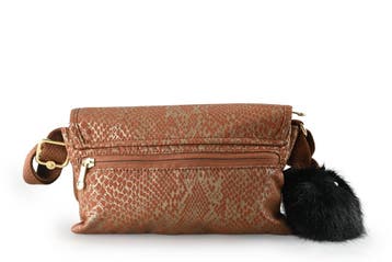 Kipling Handtas Bruin, Verzenden, Zo goed als nieuw, Bruin
