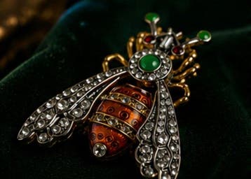 De Zeven Plagen Collectie De Betoverde Lokustbroche - Broche