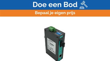 Bieden: Moxa IMC-21A-S-SC Industrial Ethernet-to-Fiber Medi, Ophalen of Verzenden, Nieuw, Kabel of Apparatuur