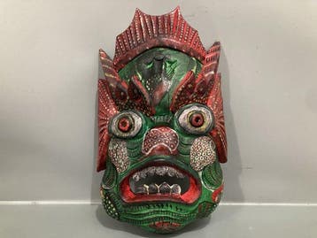 Mask - Nepal - 1980-1990 - Beschermgodheid van het Dharma
