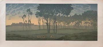Henri Rivière (1864-1951) - La Féérie des heures, LAube