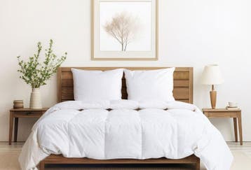2dekans | H&Q Summer Duvet dekbed 200x220cm Wit, Ophalen of Verzenden, Zo goed als nieuw, Wit