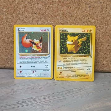 Pokémon - 2 Card - Pikachu en Eevee Promo - WOTC, Nieuw