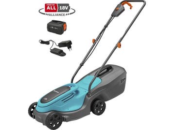 Gardena PowerMax 30/18V P4A - Accu Grasmaaier - Snijbreedte, Tuin en Terras, Grasmaaiers, Verzenden, Zo goed als nieuw, Gardena