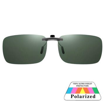 Fako Sunglasses - Clip On Voorzet Zonnebril Gun Metal -, Verzenden, Nieuw