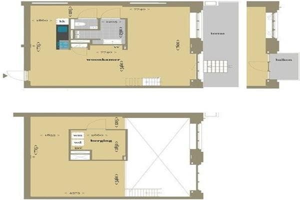 Studio Verspronckweg in Haarlem, Huizen en Kamers, Kamers te huur, 50 m² of meer, Haarlem