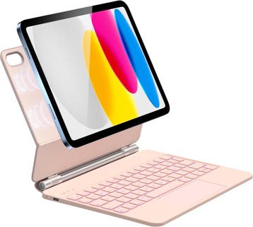 iPad 10 Toetsenbordhoes Roze | Retourdeal 41% Korting, Computers en Software, Apple iPads, 10 inch, Overige kleuren, Apple iPad