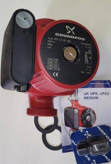 Grundfos UPS 32-80-180 NIEUW 95906442, Ophalen of Verzenden, Nieuw