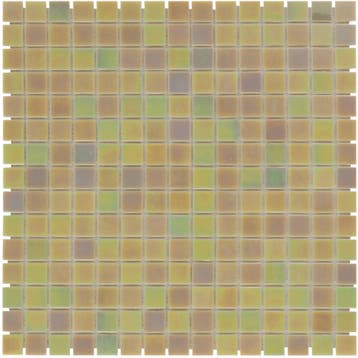 Wand & Vloer Mozaïek Tegels Factory Glas Mix Creme - Matj.., Nieuw, Ophalen of Verzenden, 20 tot 40 cm, 10 m² of meer