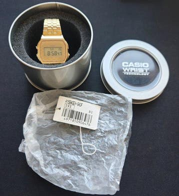 Casio - A159WGEA-9QF - A159WGEA-9QF - Unisex - 2010-2020, Nieuw