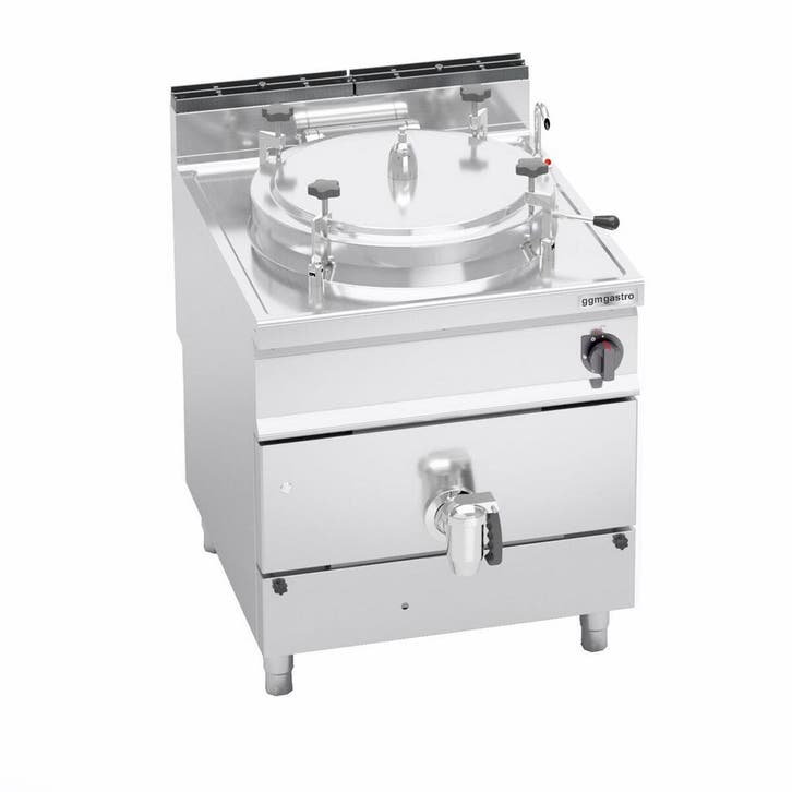 GGM Gastro | Snelkookketel - 150L - 20,9kW - Indirect |, Zakelijke goederen, Horeca | Keukenapparatuur, Nieuw in verpakking, Fornuis, Frituur en Grillen