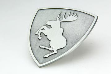 Embleem Ferrari / Eland Volvo, Auto diversen, Ophalen of Verzenden, Nieuw