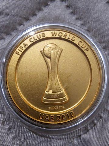 Inter Milan - FIFA Club World Cup - 2010 - Medaille, Verzamelen, Nieuw