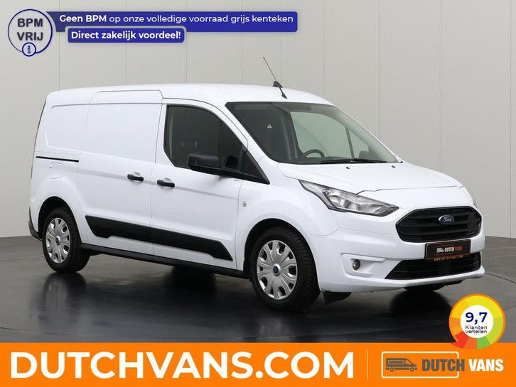 Ford Transit Connect Bestelbus 100Pk | wit, Auto's, Bestelauto's, Lease, Handgeschakeld, BTW verrekenbaar, Benzine, Wit, Euro 6
