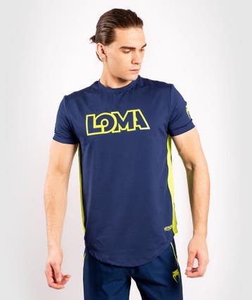 Venum Loma Origins Dry-Tech T-shirt Blauw Geel, Ophalen of Verzenden, Nieuw