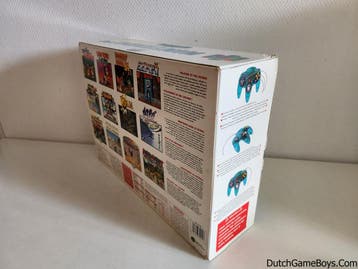 Nintendo 64 / N64 - Console - Ice Blue - Funtastic - Boxed, Verzenden, Gebruikt
