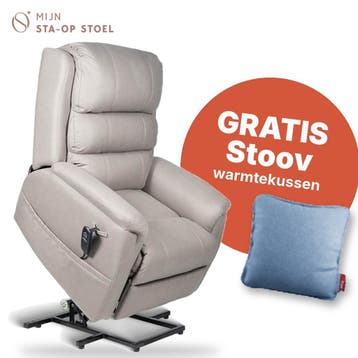 Robino I Elektrische sta-op stoel I Gratis Thuisdemonstratie, Nieuw, 75 tot 100 cm, 75 tot 100 cm, Leer
