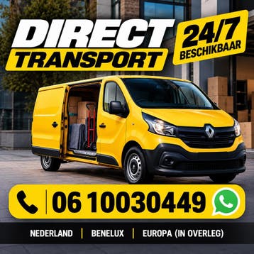 Verhuizen en Transport | Direct Beschikbaar | 24/7, Koeriersdiensten